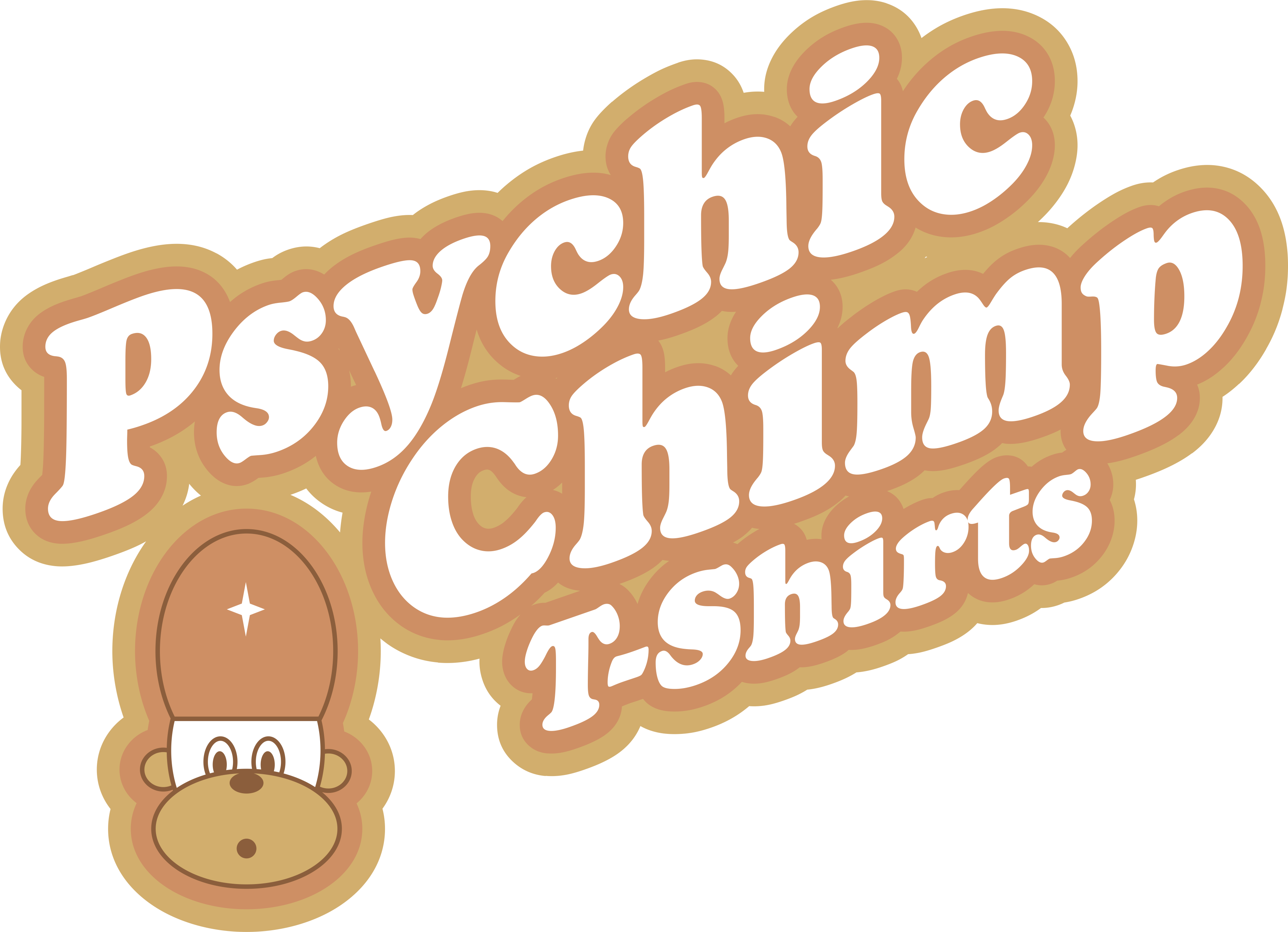 Psychic Chimp T-Shirts